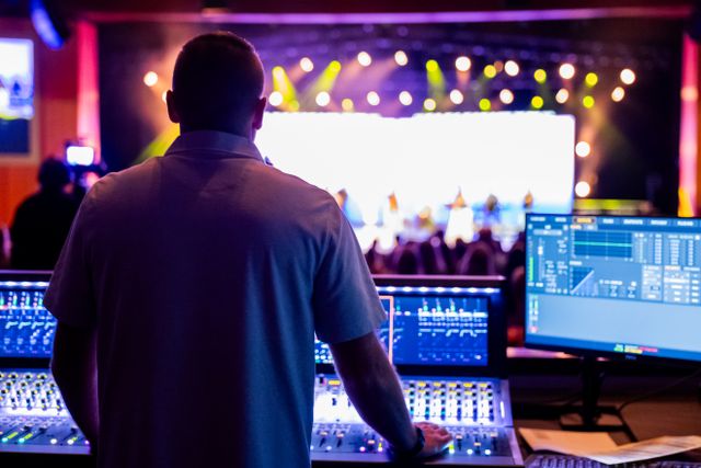 Corporate Event Stage Setup
